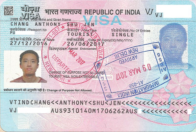 Indian Tourist Visa